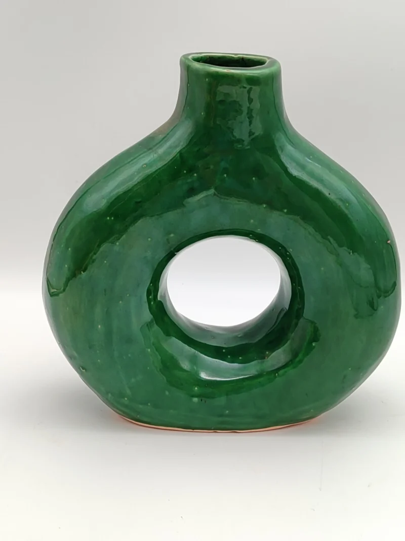 Bohemian_Handmade_green_vase
