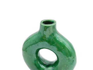 Bohemian_Handmade_green_vase
