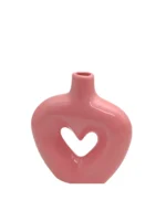 Bohemian_Handmade_heart-shaped_vase