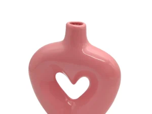 Bohemian_Handmade_heart-shaped_vase