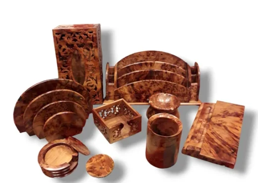 Thuya wood ustensils objects 4 Thuya wood ustensils objects