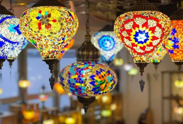 mosaic art lamp style